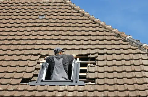Pose de velux - Bersée